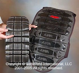 Knox back protector vs. Olympia OE back protector