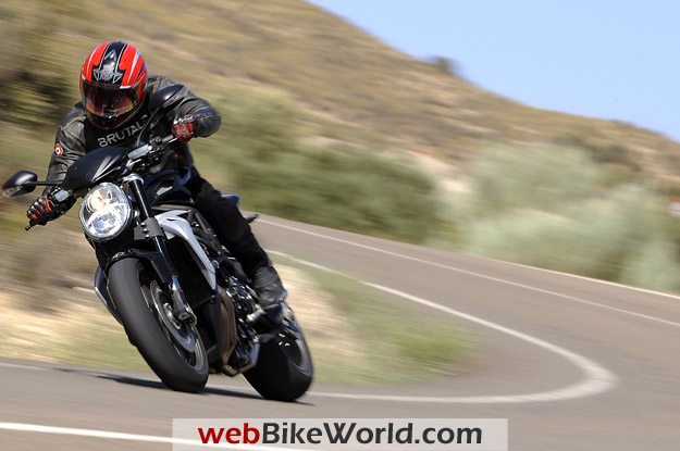 2010 MV Agusta Brutale 990 R With Rider
