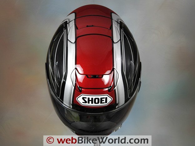 Shoei X-12 (X-Twelve) Helmet - Top View