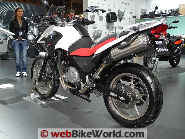 BMW G650GS - Left Rear