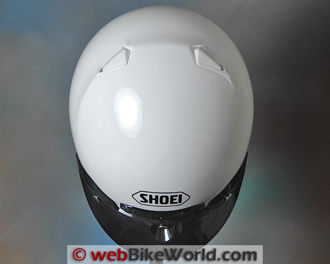 Shoei RJ-Platinum R Helmet Top View