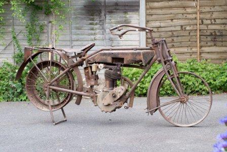 1921 Rudge 499cc Multi once owned by King Onyeama of Eke, Nigeria Bonhams auction