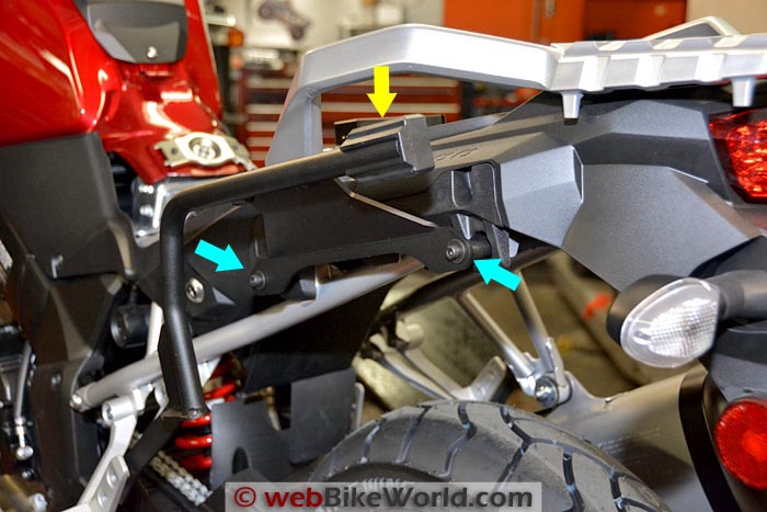 Mounting Bracket Installed
