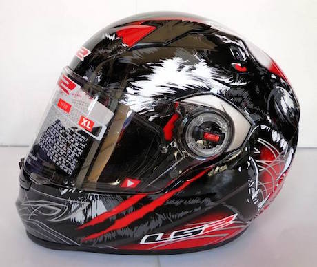 Helmet visor protector