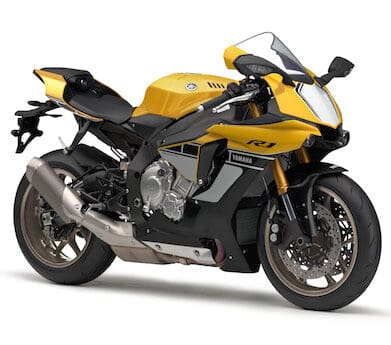 2016 Yamaha YZF-R1 60th Anniversary Yellow