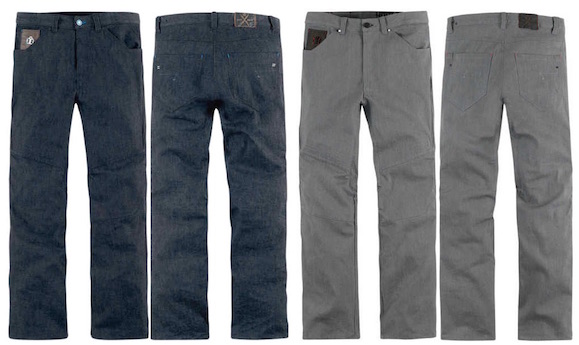 Icon Hooligan denim riding pants