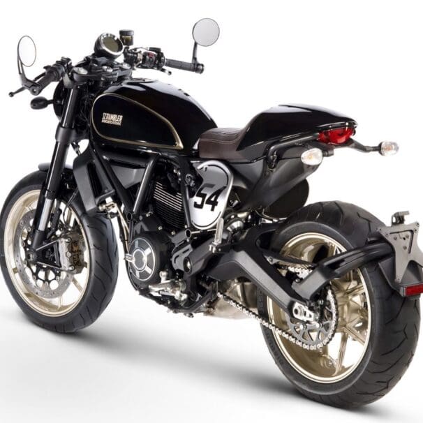 Ducati Scrambler Cafe Racer - neo BRembo recall tail