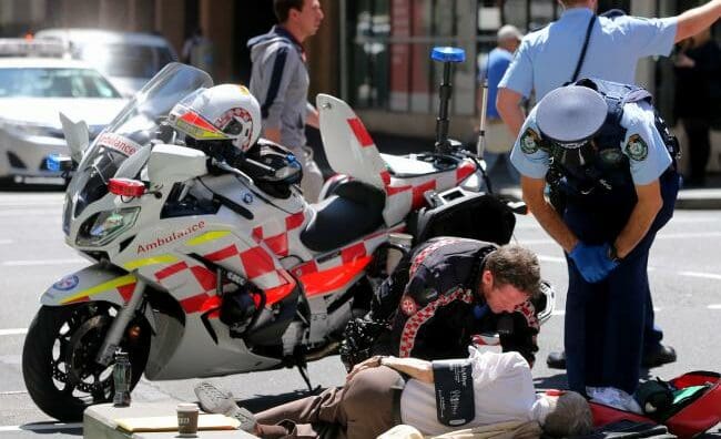 Motorcycle paramedics