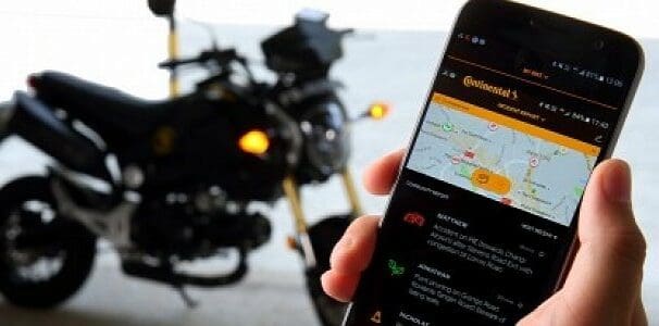 Continental ehorizon information system on motorcycles
