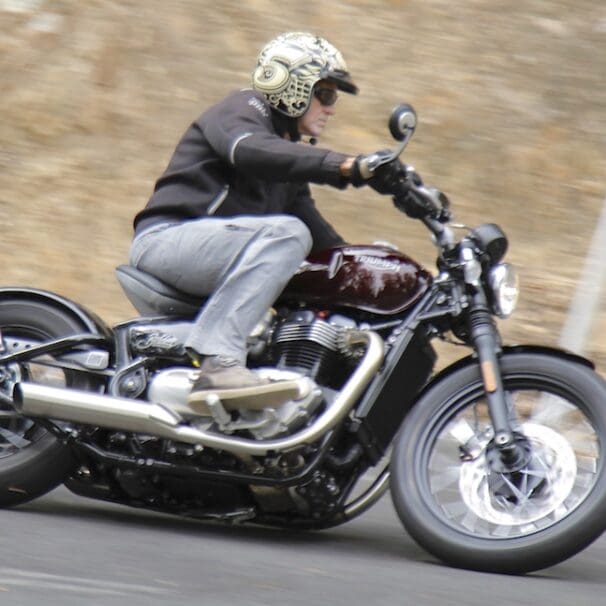 Triumph Bonneville Bobber is a styling hit