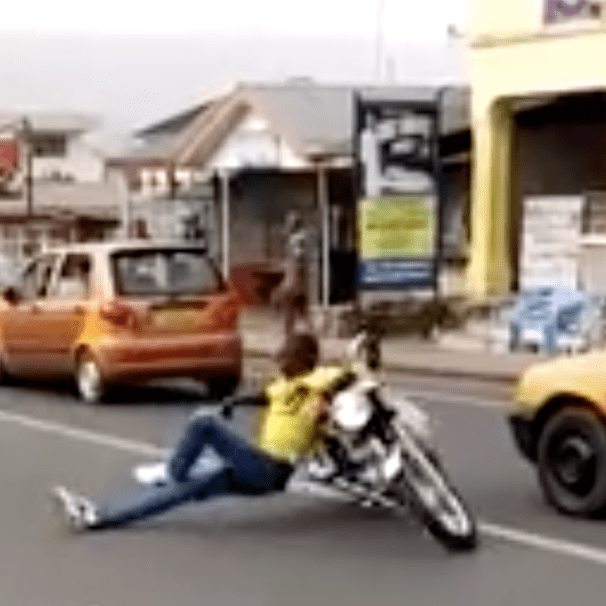 Motorcycle Stunt video