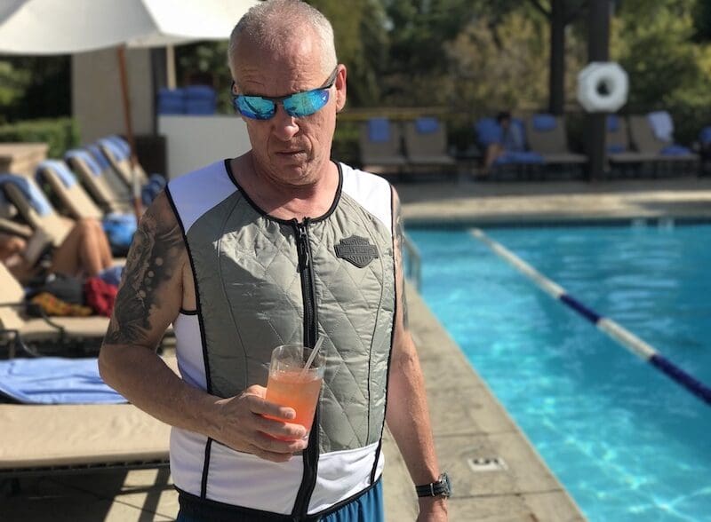 Harley-Davidson cooling vest keeps you cool