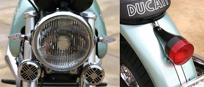 Custom headlight and tail light