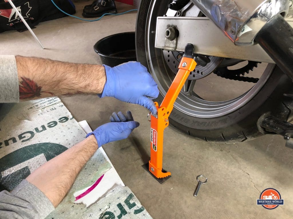 SnapJack Variable V2 Removal From Bike Process