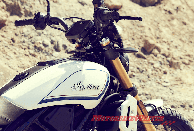 Indian FTR 1200 adds accessories