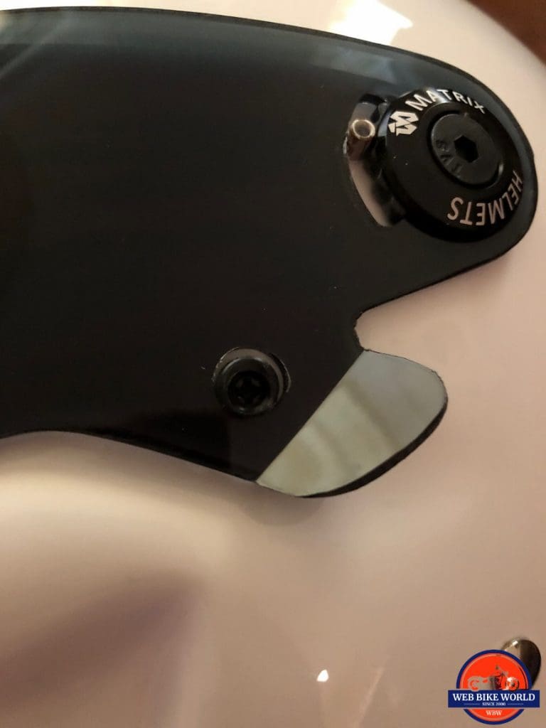MATRIX ALPHA STREETFIGHTER SURE LOCK VISOR SYSTEM CLOSED