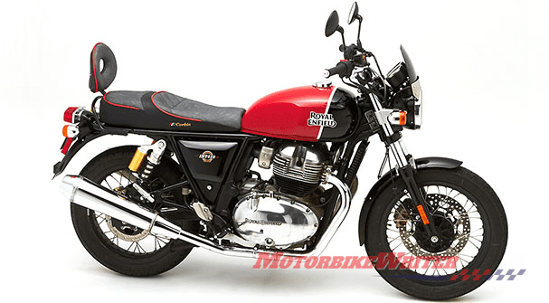 Corbin seat for Royal Enfield Interceptor 650