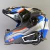 Bikecomm BK-T1 Bluetooth Headset fully installed on NEXX X-Patrol Helmet