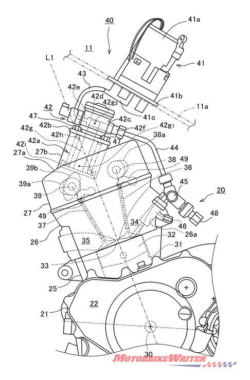 Honda patents direct injection in Africa Twin 2