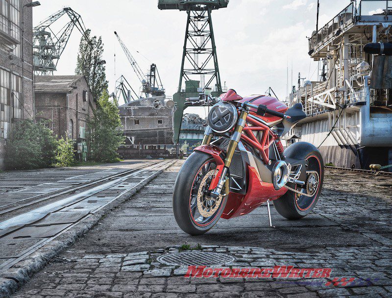 Designer suggests electric Ducati Monster