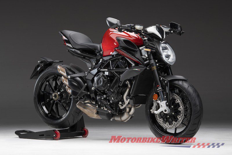 MV Agusta Dragster 800 extensions