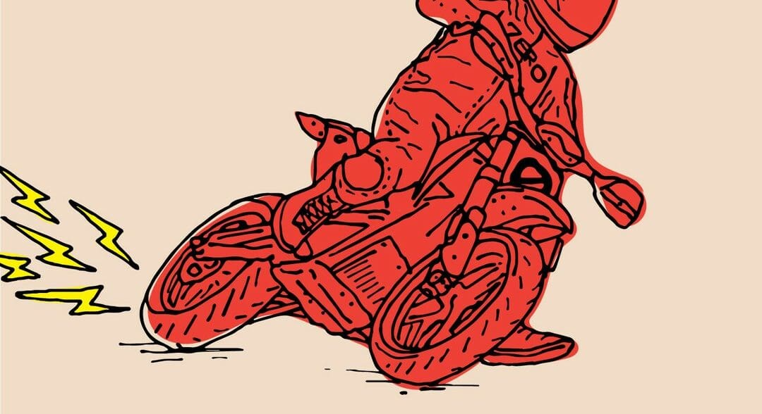 Electric Motorcycle racing by Zero Motorcycles