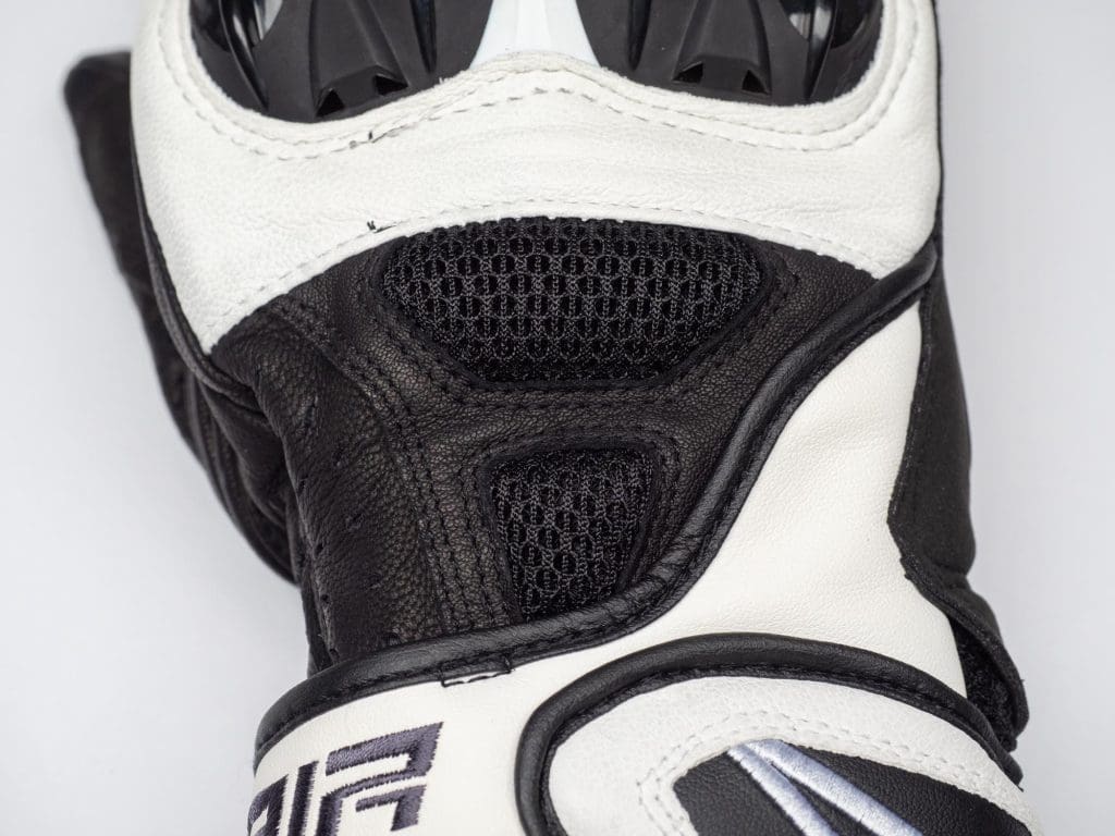 alpinestars sp air gloves mesh panels