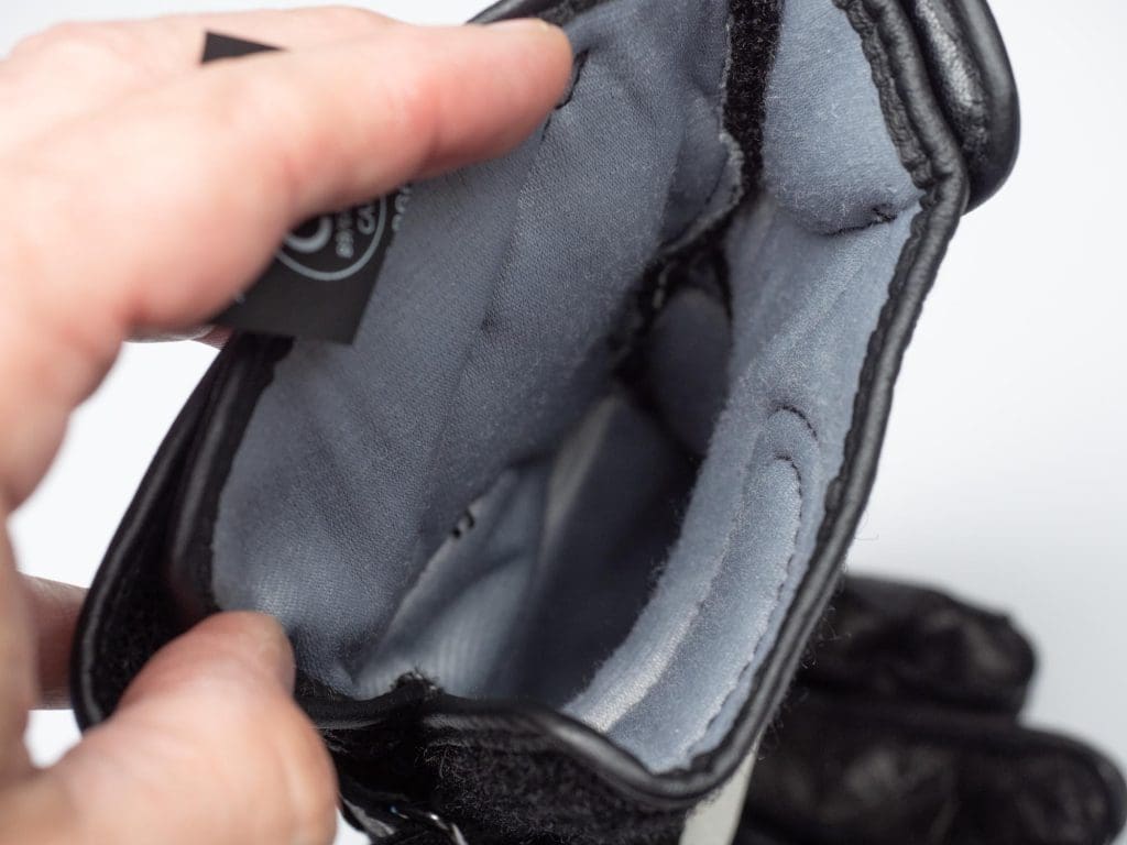 alpinestars sp air gloves polyester lining