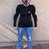 Forcefield Pro Jacket X-V2 front view untucked to show the length
