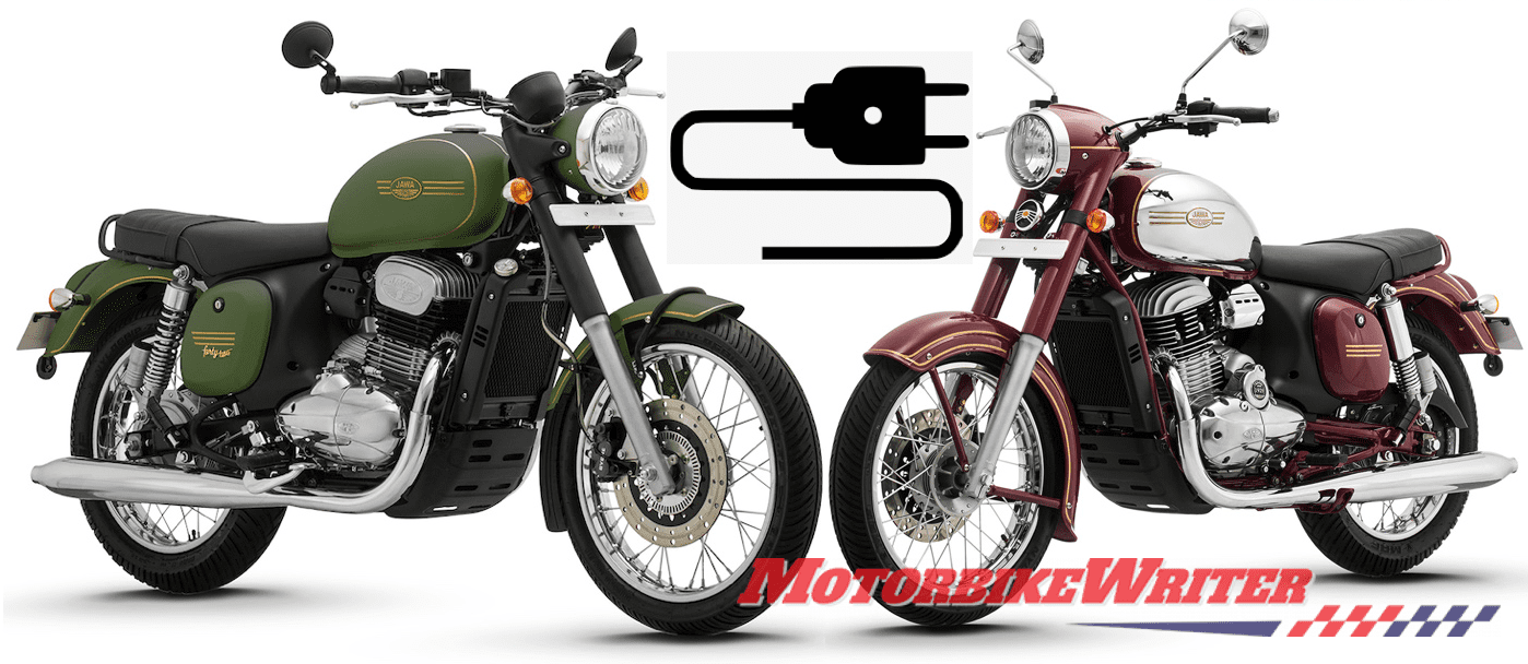 Is Jawa developing long-range electric?