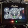 Indian FTR 1200 S 4.3 inch LCD Touchscreen in Classic view mode