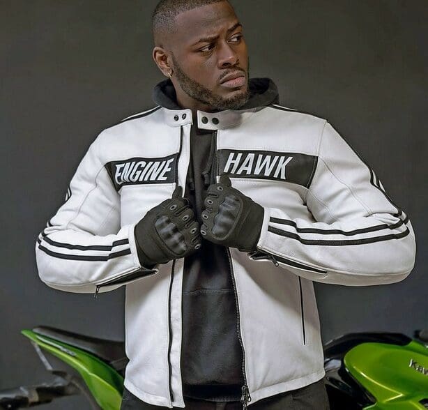 The Cookies N' Creme jacket from Enginehawk.