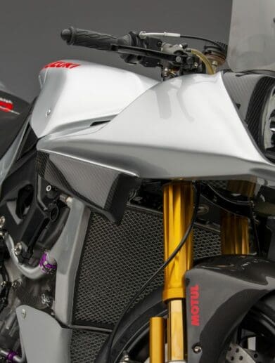 Team Classic Suzuki's lockdown project build; a Katana based around a 2008 GSX-R1000 world superbike machine