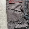 A view of the extra layer of suede on the REV’IT! Volcano gloves