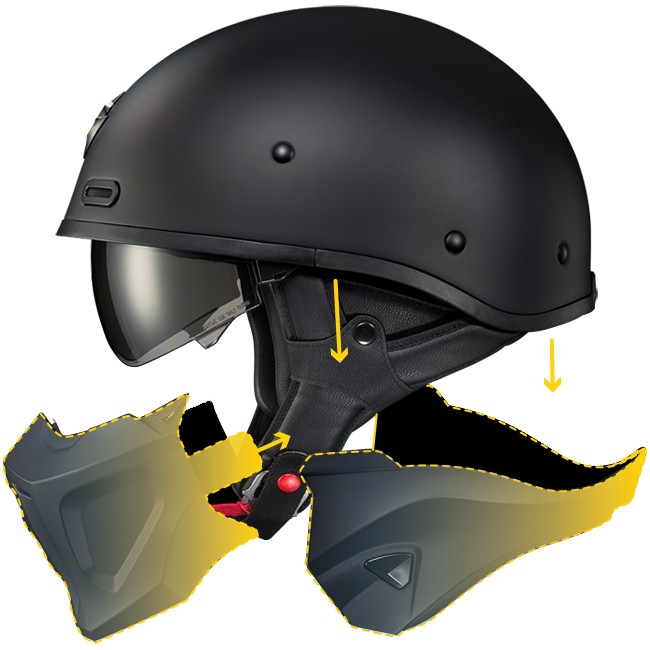 Scorpion Covert X Solid - Exploded view