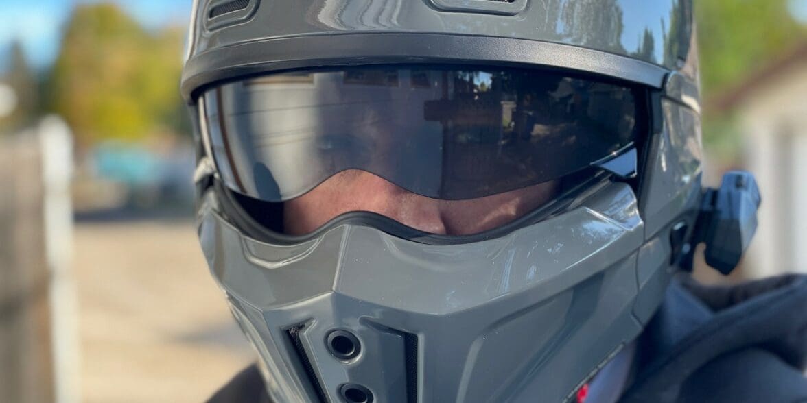 Scorpion Covert X Solid - In Cement Grey - Full Face