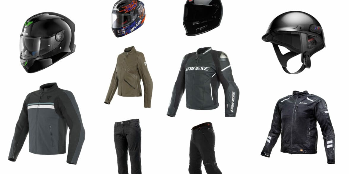 Collage of Revzilla Black Friday Deals