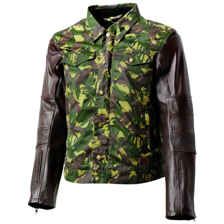 Roland Sands Johnny Jacket Camo on white background