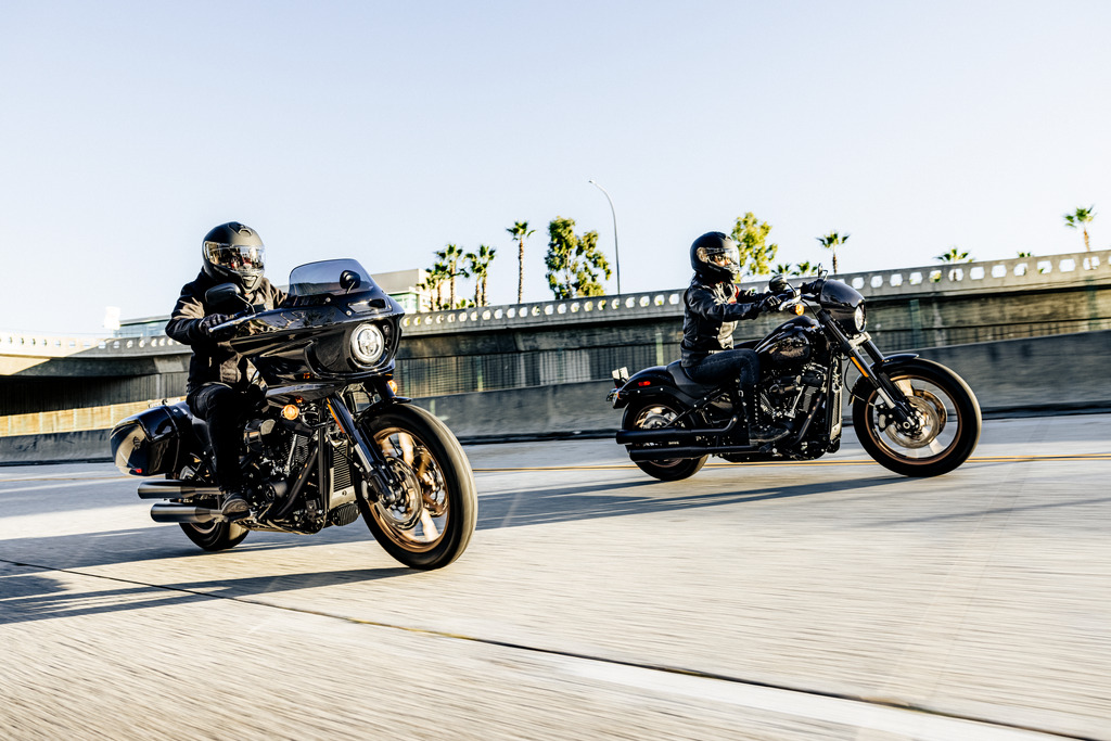 2022 Harley Davidson Low Rider S and ST group shot