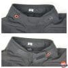 Closeup of the collar on the Richa Brutus GTX Jacket