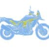 Suzuki's all-new V-Strom 800DE. Media sourced from Suzuki.