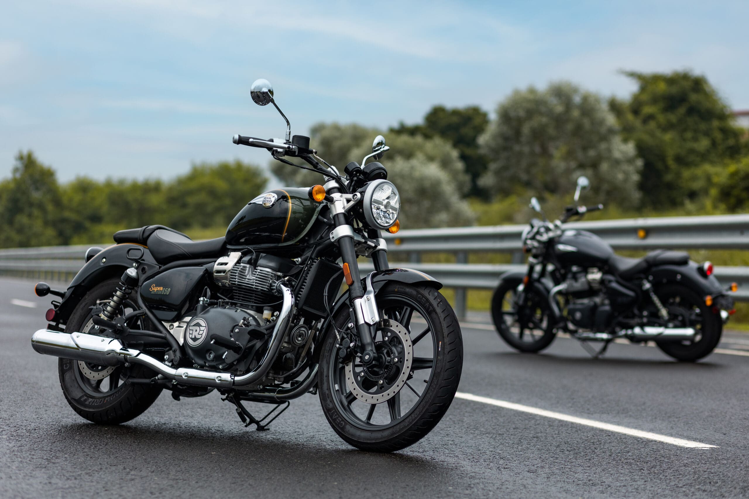 Royal Enfield's brand new Super Meteor 650. Media sourced from Royal Enfield.