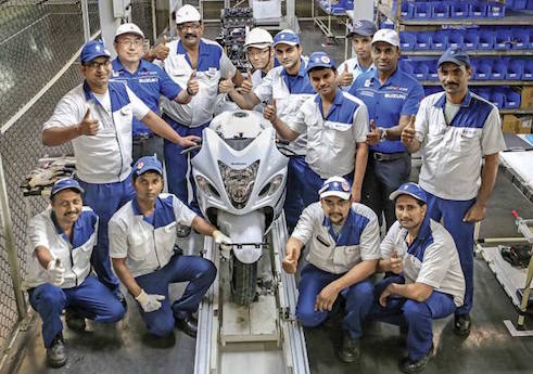 Hayabusa assembled in India corporate