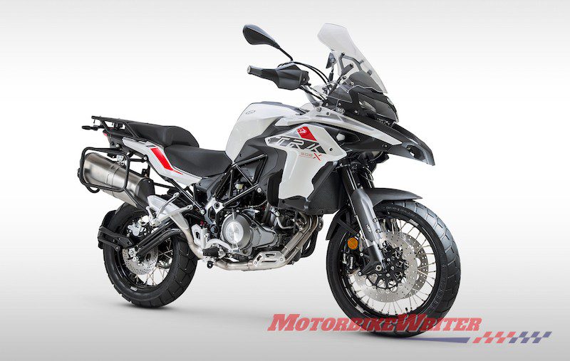 Benelli TRK 502 X baby adventure bike