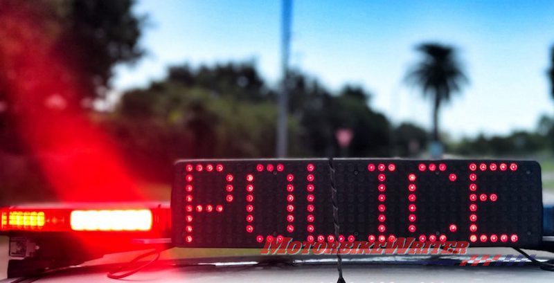 Cops Police motorcycles witnesses emergency fatal witnesses police pursuit unlicensed