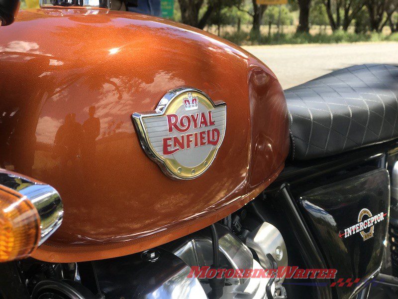 Royal Enfield Interceptor 650 arriving