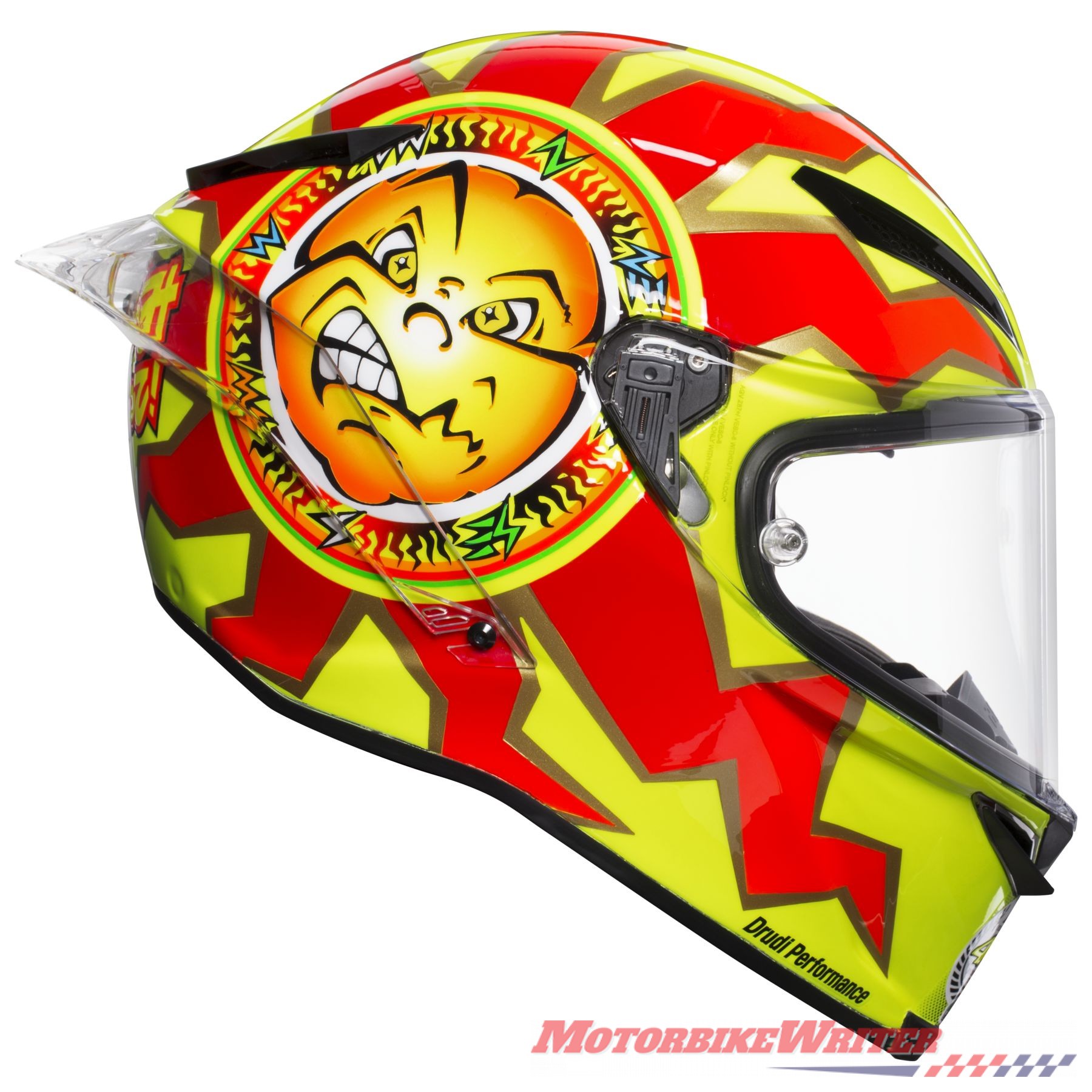 Valentino Rossi AGV tribute helmet