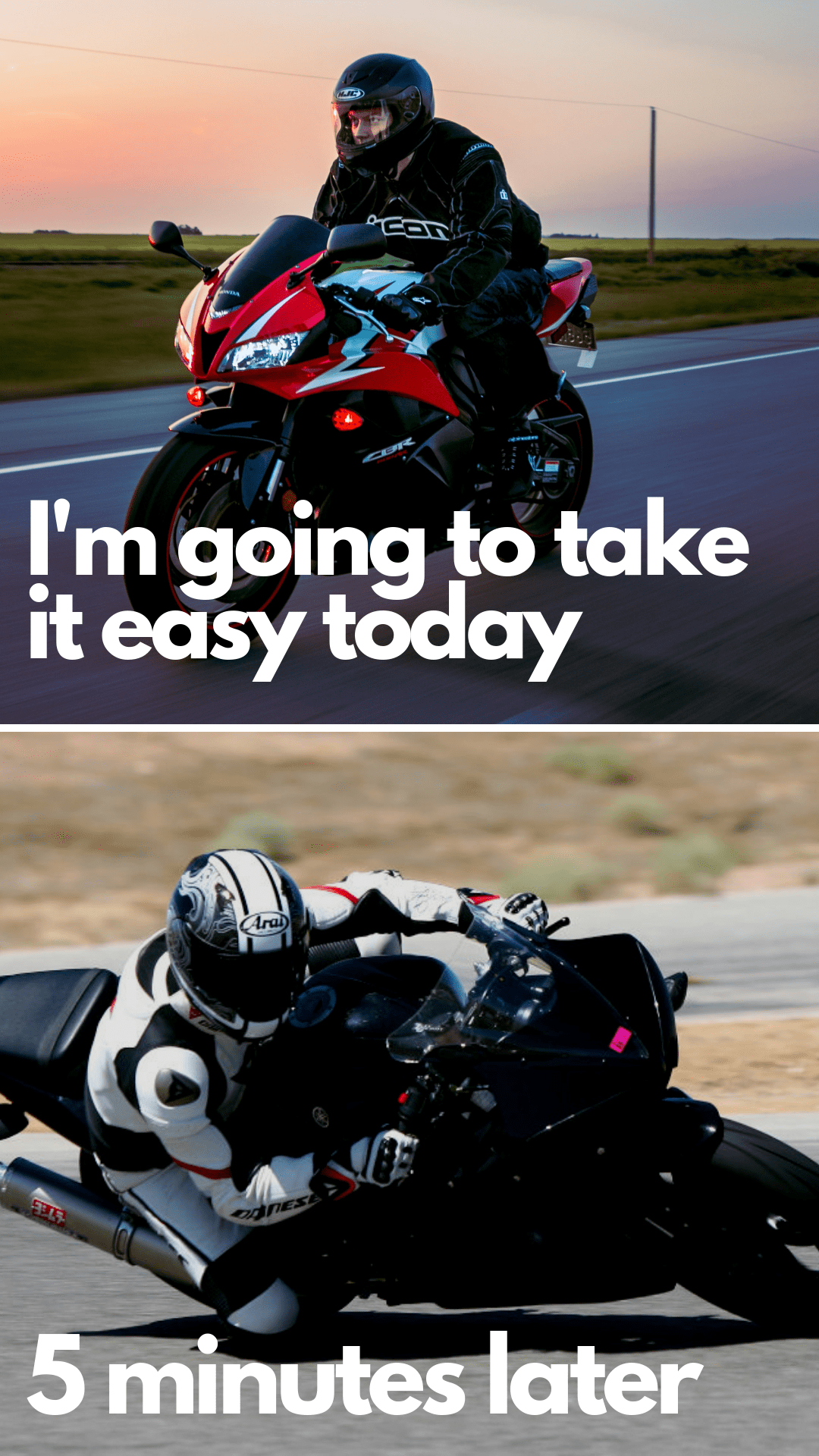 I'm Taking It Easy Riding Meme
