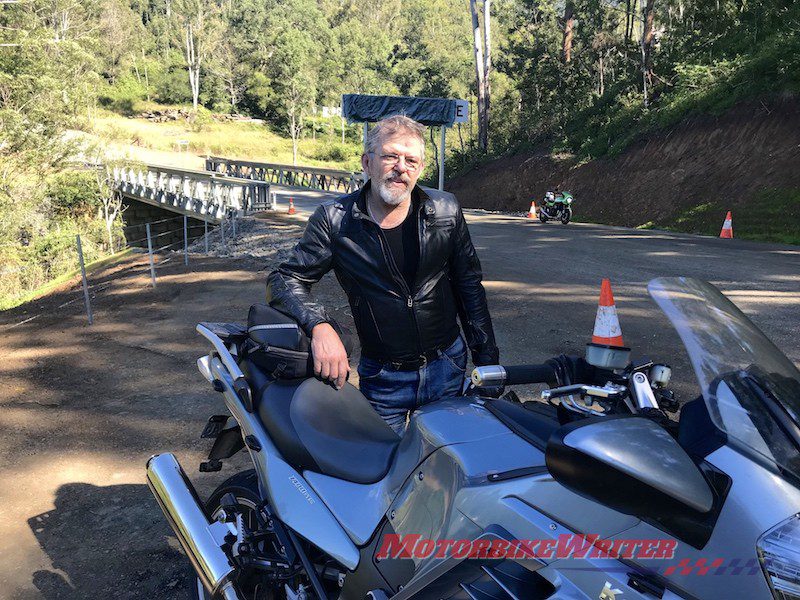 Lions Rd Lions TT bridge roadworks police motorcycles reopened