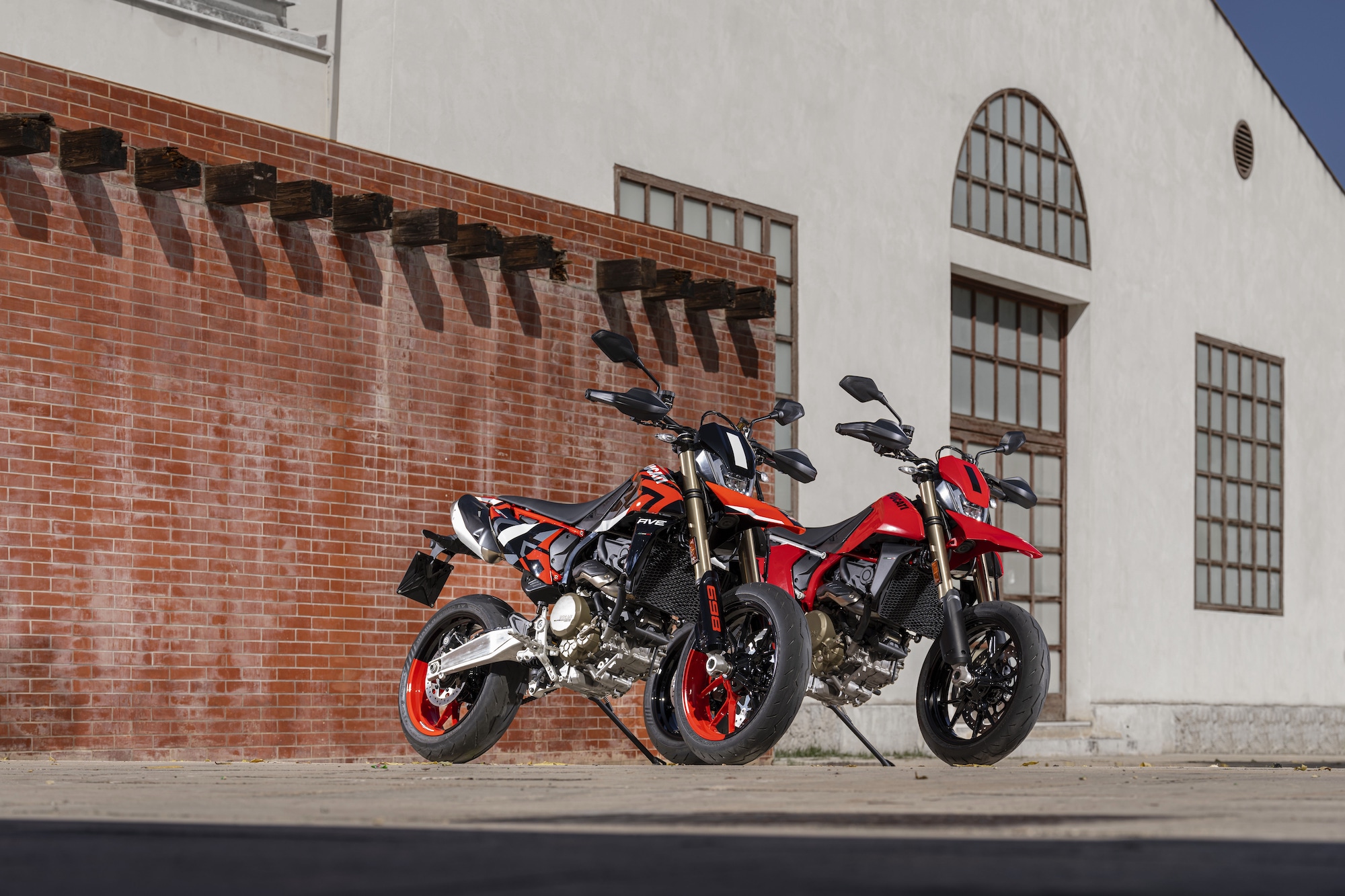 A view of Ducati's 2024 Hypermotard 698 Mono. All media provided by Ducati.